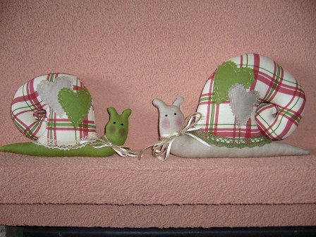 Slimák - výška-17 cm - 7 eur