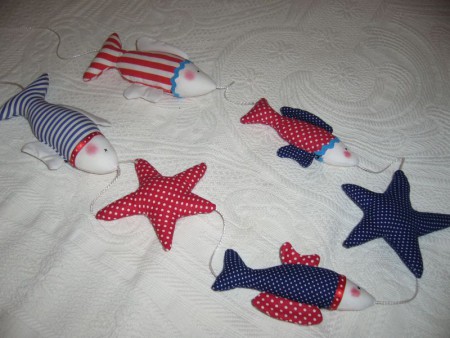 Rybky - girlanda - 14 eur